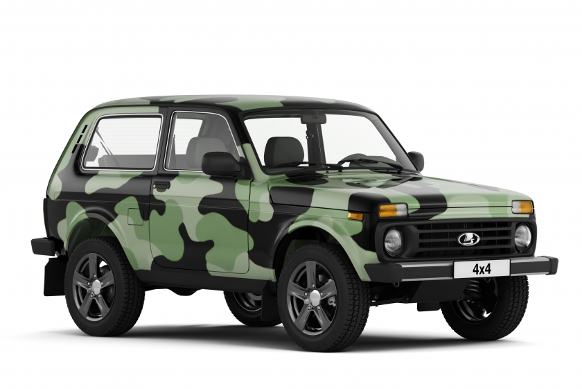 LADA 4*4: камуфляжных внедорожников станет больше