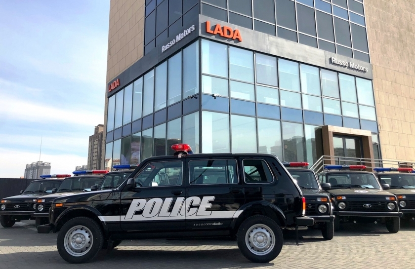 LADA в Монголии